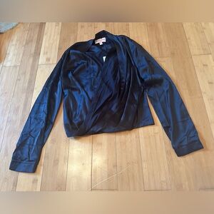 Black Label by Chicos silk top NTW